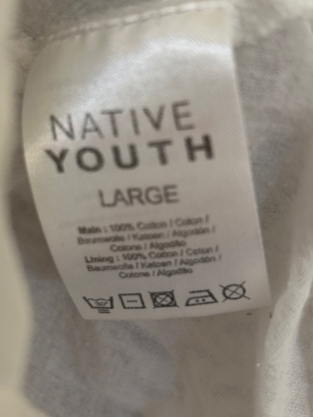 Native Youth Striped Halter Neck Summer Cotton Dress with Pockets Large - Picture 5 of 8